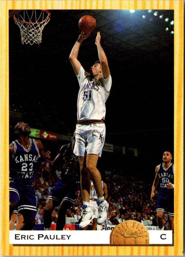 1993 Classic Draft Picks Gold Eric Pauley