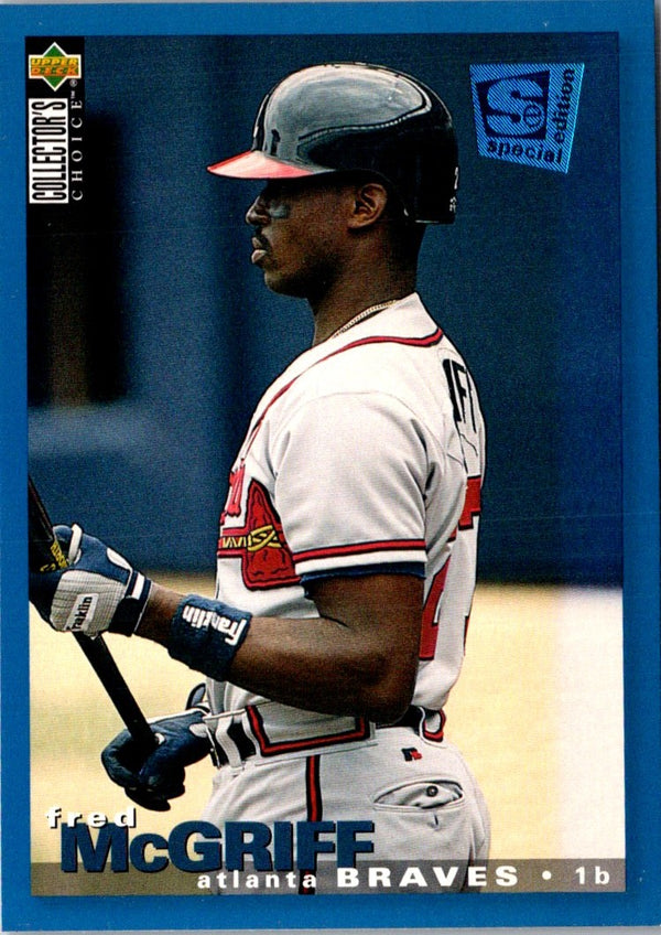 1995 Collector's Choice SE Fred McGriff #65