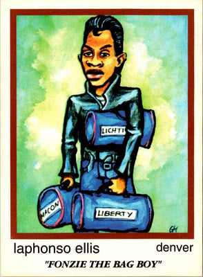 1993 First Amendment Publishing Skinnies Laphonso Ellis #50