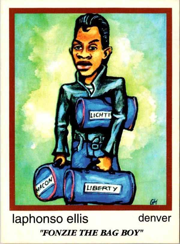 1993 First Amendment Publishing Skinnies Laphonso Ellis #50