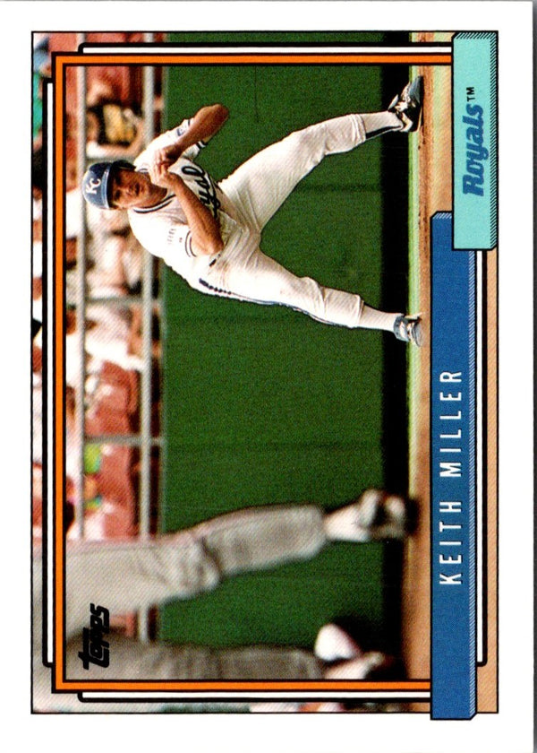 1992 Topps Traded Keith Miller #73T