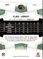 2008 Score Super Bowl XLIII Cleo Lemon #147