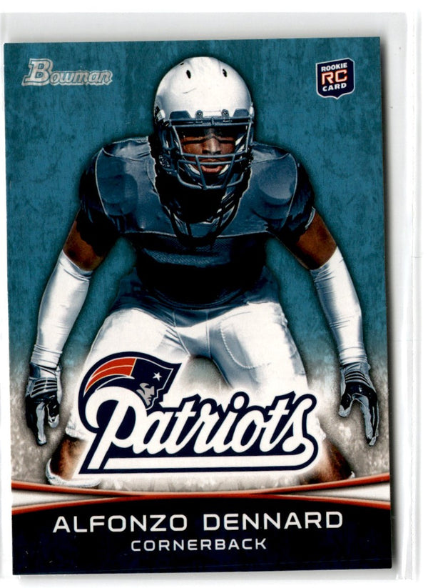 2012 Bowman Alfonzo Dennard #106 Rookie