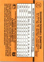 1989 Donruss Shawon Dunston #137