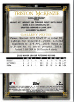 2021 Topps Gallery Triston McKenzie #80