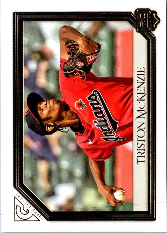 2021 Topps Gallery Triston McKenzie #80