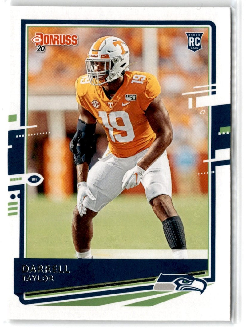 2020 Donruss Press Proofs Blue Darrell Taylor