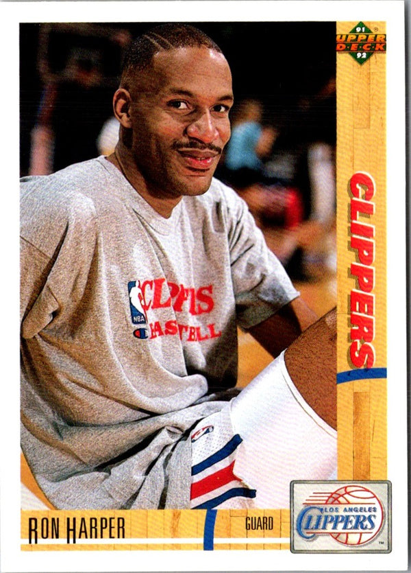 1991 Upper Deck International Spanish Ron Harper #62