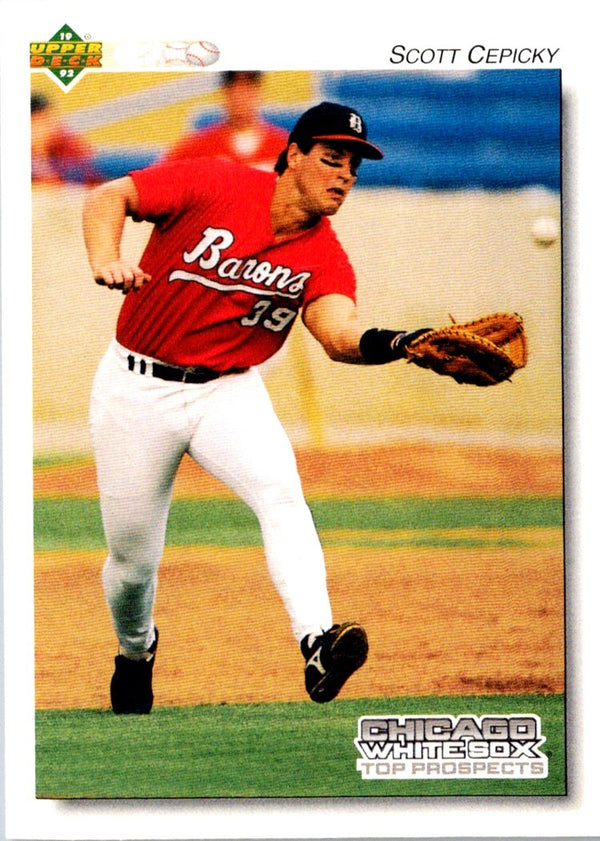 1992 Upper Deck Minors Scott Cepicky #304