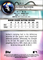 2023 Bowman Platinum Top Prospects Jordan Sprinkle #TOP-13