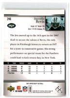 2007 Upper Deck Darrelle Revis #246 Rookie