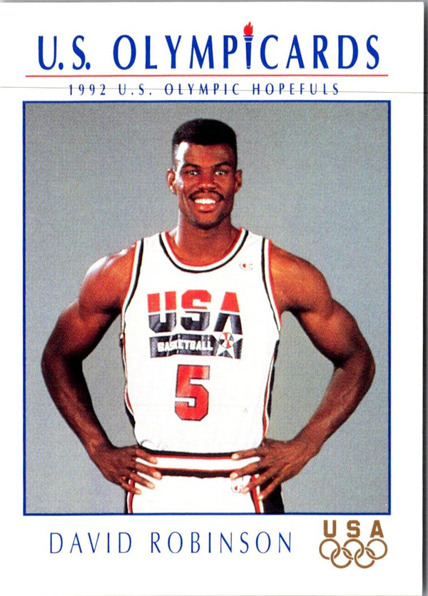 1992 Upper Deck European David Robinson #16