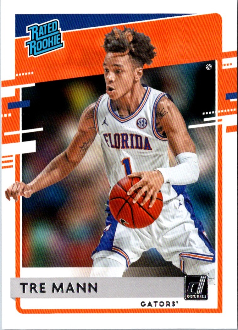 2021 Panini Chronicles Draft Picks Orange Tre Mann