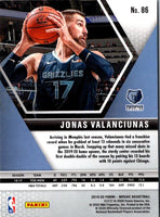 2020 Panini Flux Blue Jonas Valanciunas #86