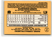 1987 Donruss The Rookies Rafael Palmeiro #47