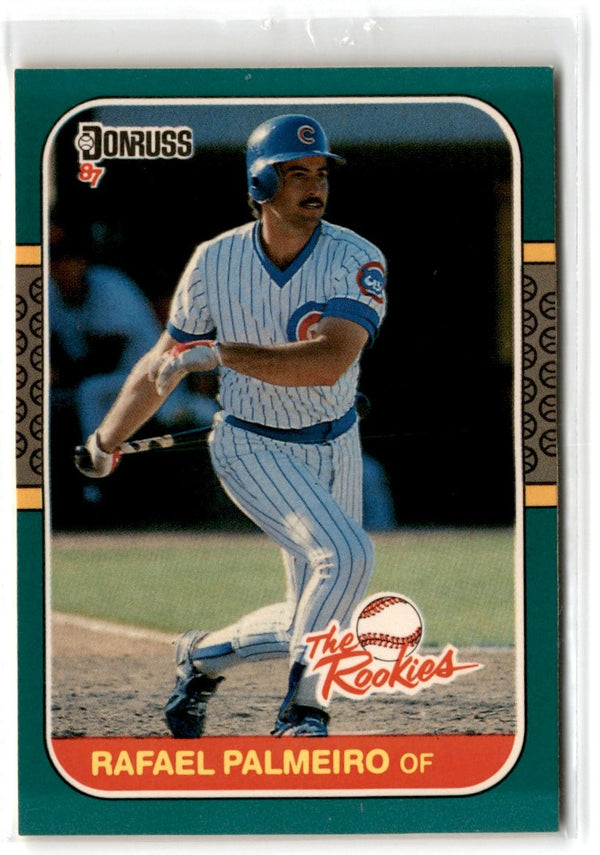 1987 Donruss The Rookies Rafael Palmeiro #47