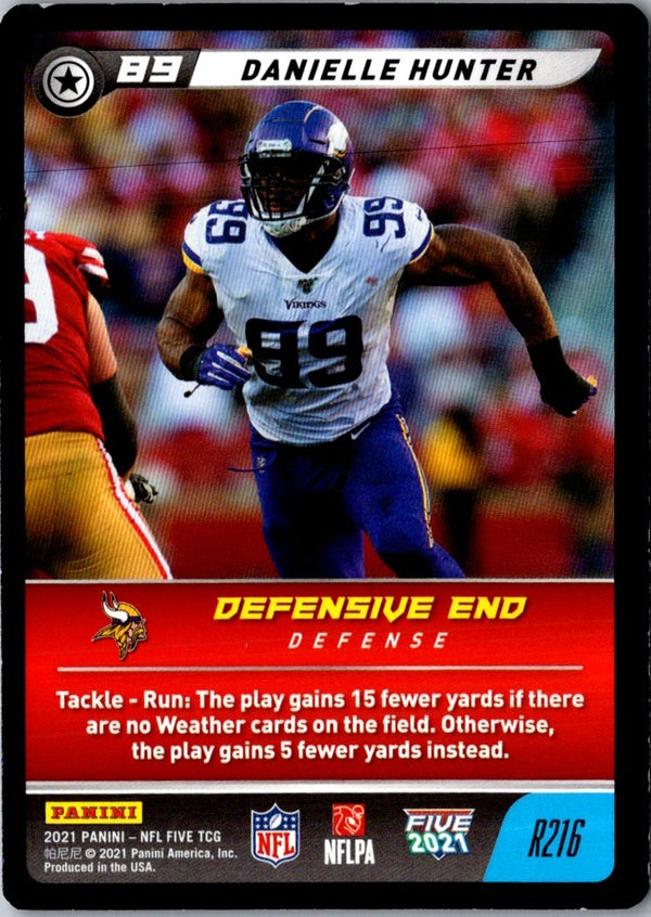 2021 Panini Mosaic Prizm Red Danielle Hunter #134