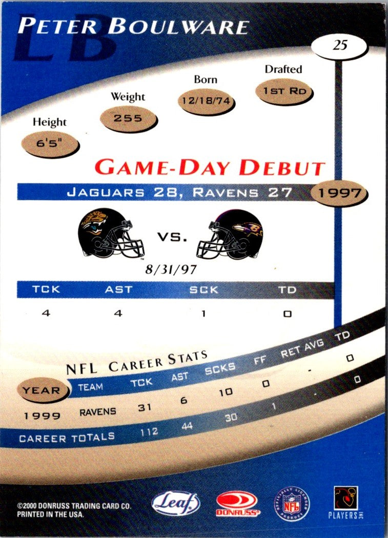 2000 Quantum Leaf Peter Boulware