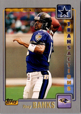 2001 Topps Tony Banks #45
