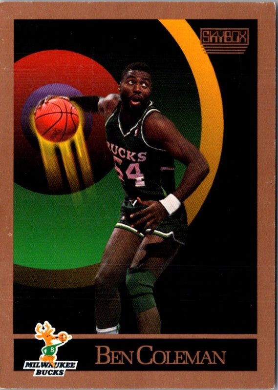 1990 SkyBox Ben Coleman #156