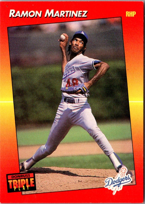 1992 Triple Play Ramon Martinez #55