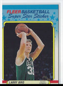 1988 Fleer Stickers Larry Bird