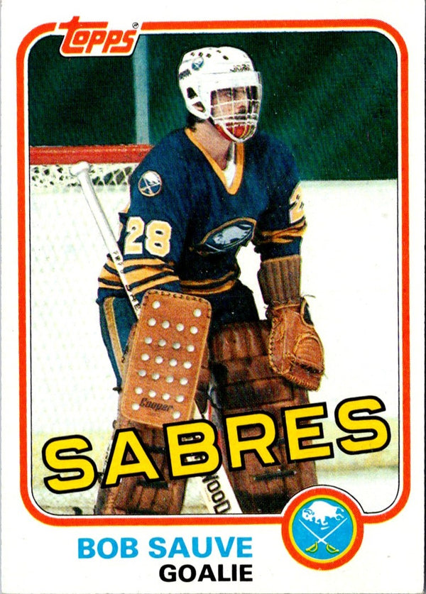 1981 Topps Bob Sauve #E77