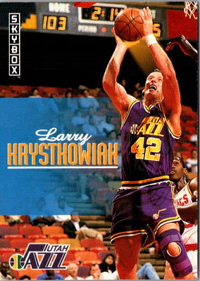 1992 SkyBox Larry Krystkowiak #404
