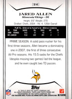 2010 Topps Prime Jared Allen #24