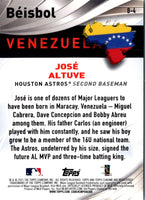 2021 Topps Chrome Beisbol Jose Altuve #B-4