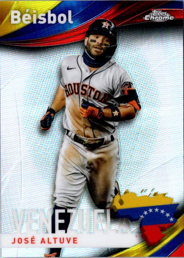 2021 Topps Chrome Beisbol Jose Altuve #B-4