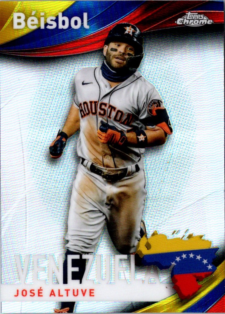 2021 Topps Chrome Beisbol Jose Altuve