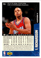 1996 Collector's Choice Pooh Richardson #73