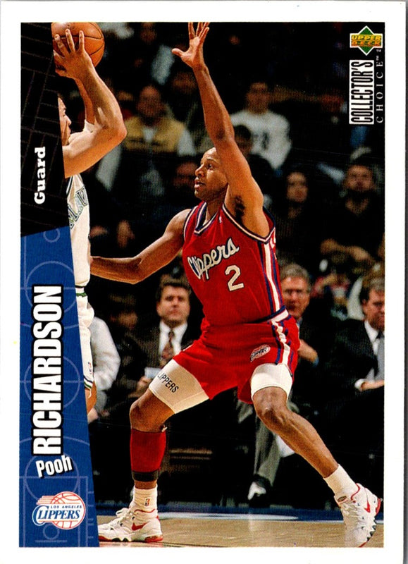 1996 Collector's Choice Pooh Richardson #73