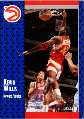 1991 Fleer Kevin Willis #7