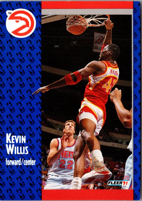 1991 Fleer Kevin Willis #7