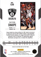 2021 Panini Chronicles Day'Ron Sharpe #139