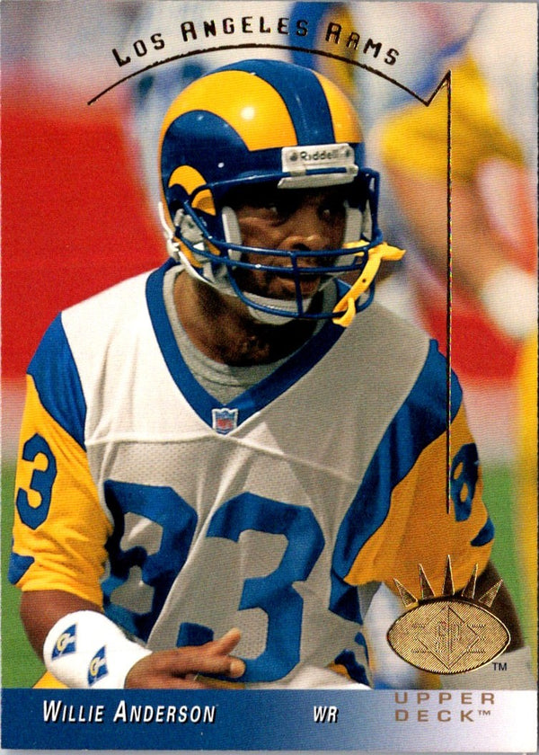 1993 SP Flipper Anderson #136