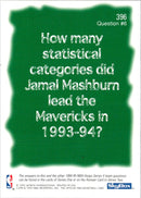 1994 Hoops Dallas Mavericks