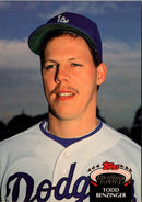 1992 Stadium Club Todd Benzinger