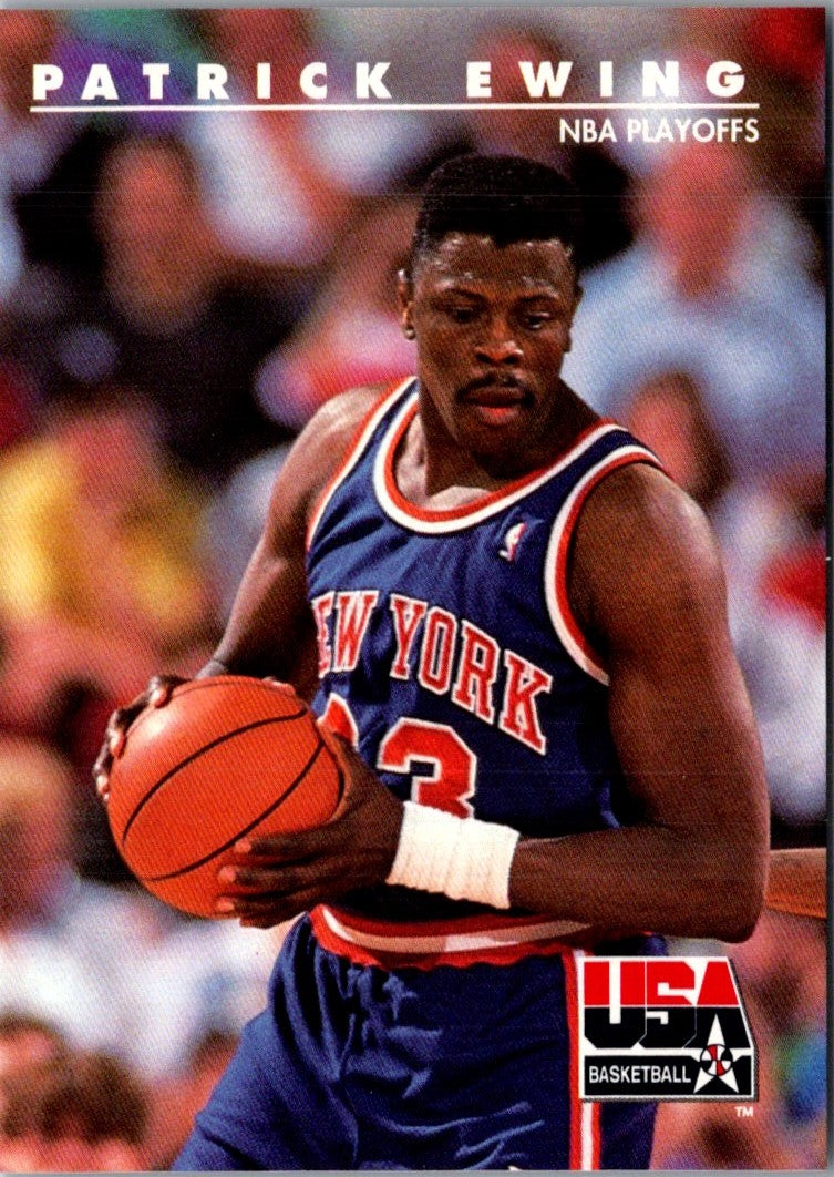 1992 SkyBox USA Patrick Ewing