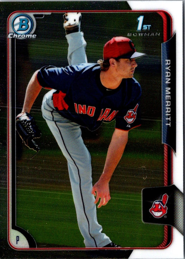 2015 Bowman Chrome Prospects Ryan Merritt #BCP40