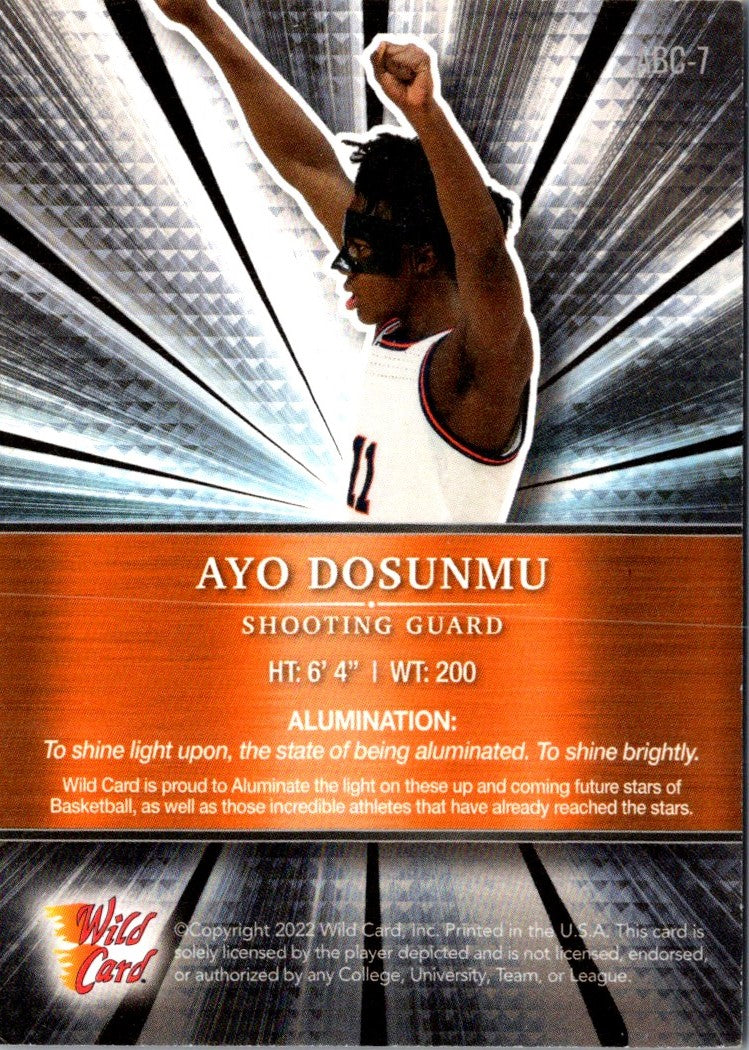 2022 Wild Card Matte Ayo Dosunmu