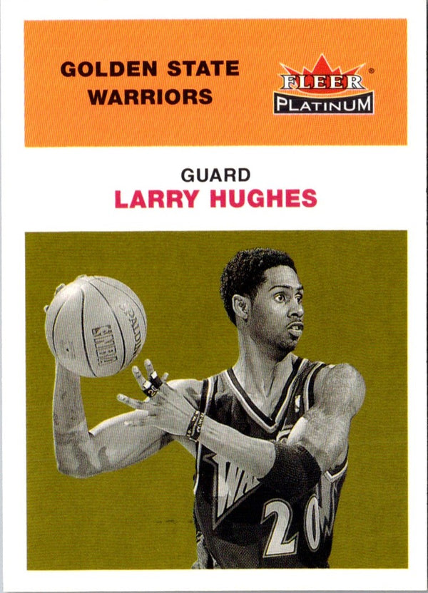 2001 Fleer Platinum Larry Hughes #56