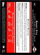 2009 Bowman Barry Zito