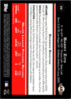 2009 Bowman Barry Zito #77