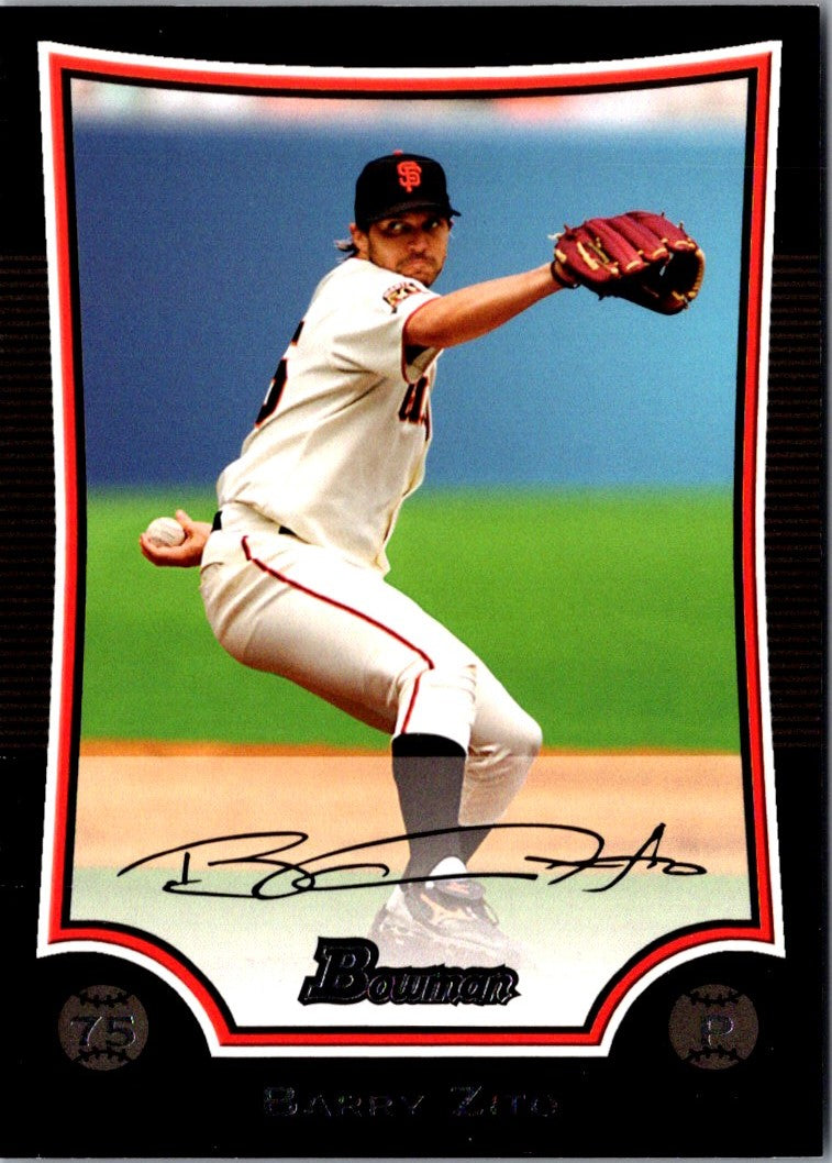 2009 Bowman Barry Zito