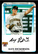 2011 Bowman Chrome Prospects Alex Dickerson