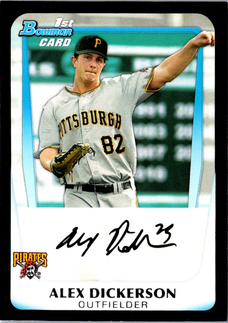 2011 Bowman Chrome Prospects Alex Dickerson