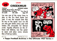 1994 Topps Archives Lou Creekmur #20